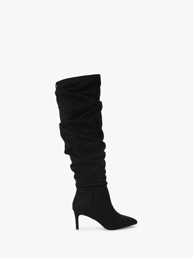 Carvela Black Savo Knee Boots - Image 1 of 4 Carvela Black Savo Knee Boots - Image 1 of 4