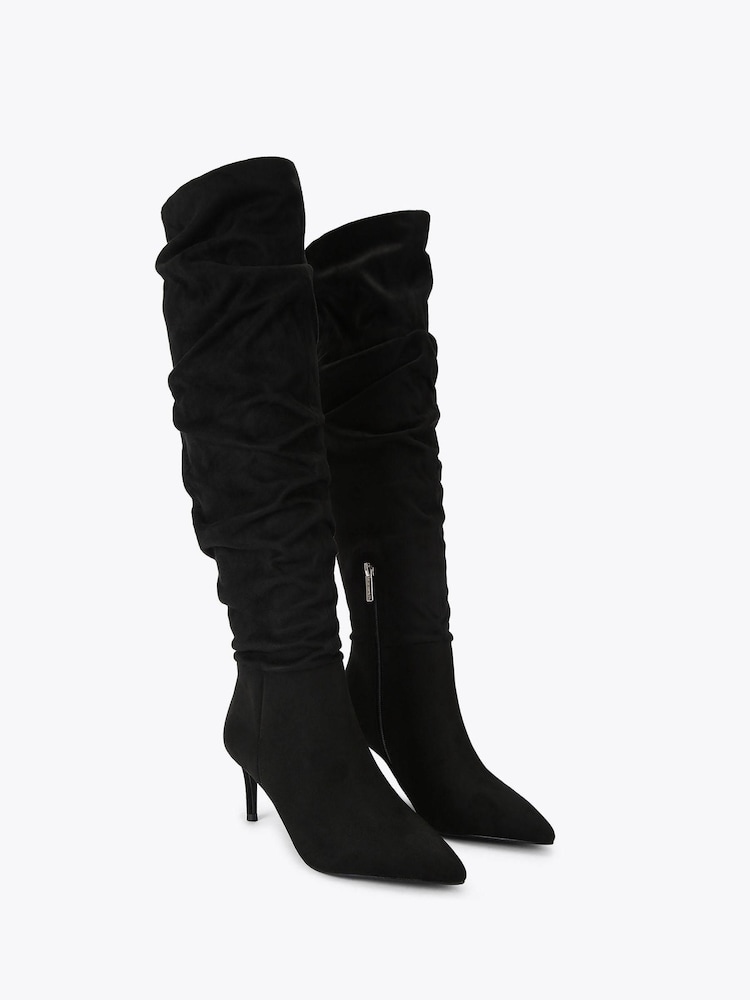 Carvela Black Savo Knee Boots - Image 2 of 4 Carvela Black Savo Knee Boots - Image 2 of 4