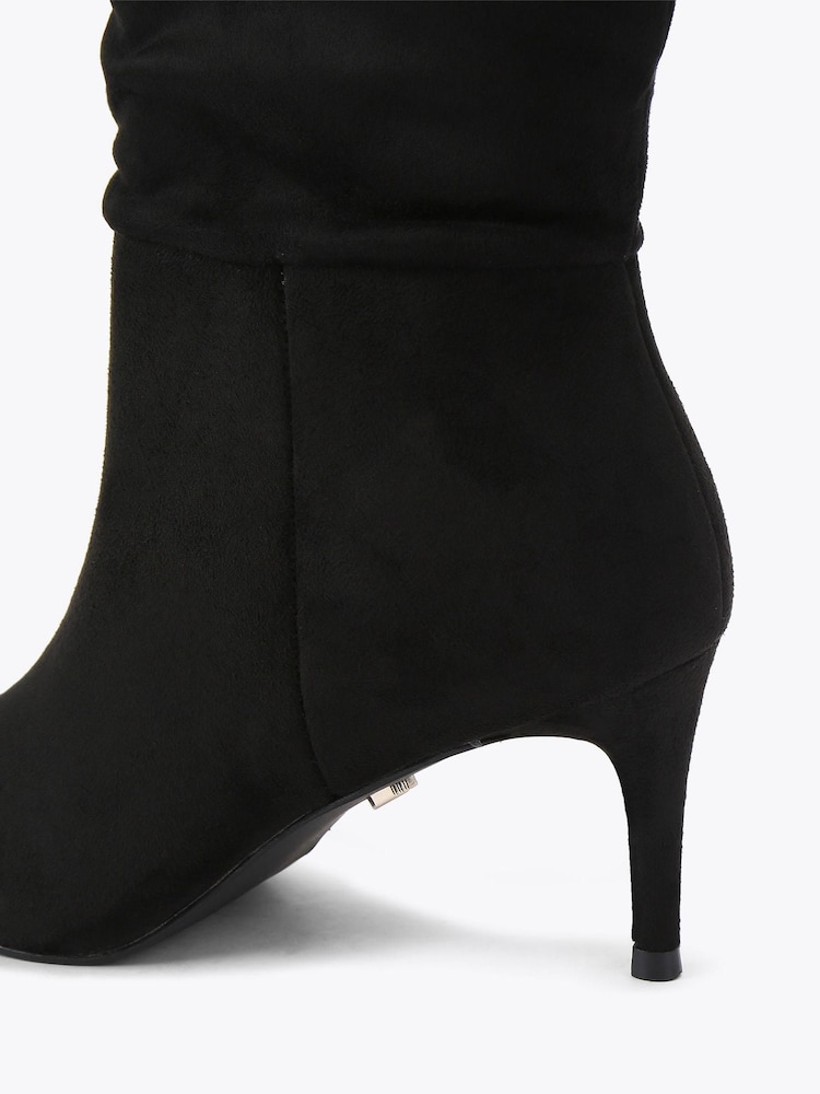 Carvela Black Savo Knee Boots - Image 4 of 4 Carvela Black Savo Knee Boots - Image 4 of 4