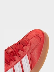 adidas Originals Red/White Disney Gazelle Indoor Junior Trainers - Image 11 of 12