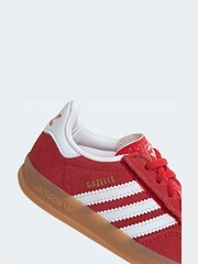 adidas originals Gazelle Indoor Comfort Closure Elastic Lace Infant Trainers - Imagem 9 de 10