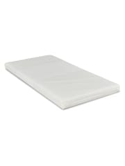 Ickle Bubba White Coleby Mini Cot Bed and Fibre Mattress - Image 3 of 6