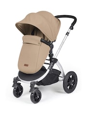 Ickle Bubba 12 Piece Brown Stomp Luxe Travel System with iSize Cirrus Car Seat - Image 3 of 4