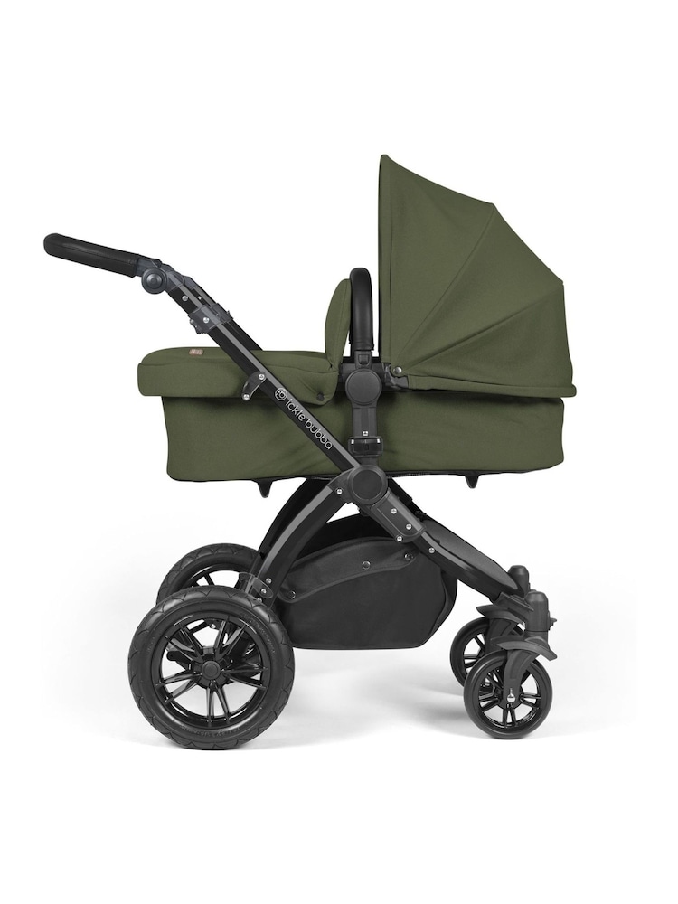Ickle Bubba 12 Piece Green Travel System Stomp Luxe with iSize Cirrus - Image 2 of 4 Ickle Bubba 12 Piece Green Travel System Stomp Luxe with iSize Cirrus - Image 2 of 4