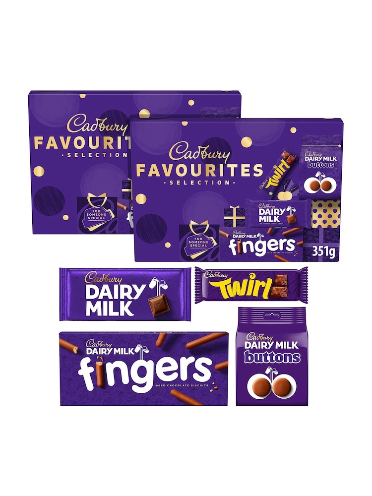 Cadbury Favourites Chocolate Selection Box 351g Bundle of 2 - Image 2 of 3