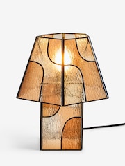 MADE.COM Amber Orange Delmar Table Lamp - Image 4 of 5