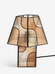 MADE.COM Amber Orange Delmar Table Lamp - Image 5 of 5