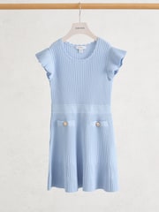 Reiss Pale Blue Miriam Dress - Image 1 of 4