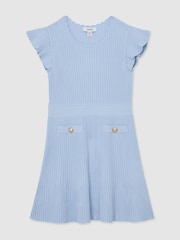 Reiss Pale Blue Miriam Dress - Image 2 of 4