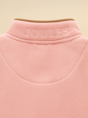 Joules Girls' Heritage Pink Fleece Gilet - Image 6 of 6