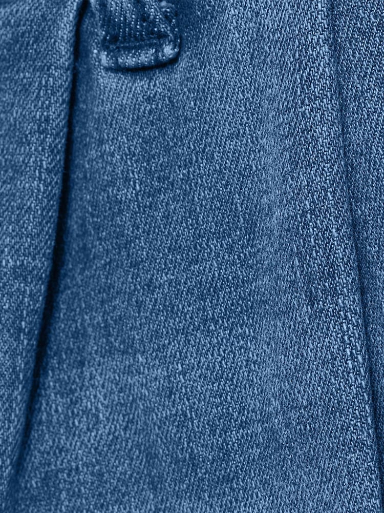 Lands' End Blue Lightweight Denim Culottes - Image 3 of 3 Lands' End Blue Lightweight Denim Culottes - Image 3 of 3