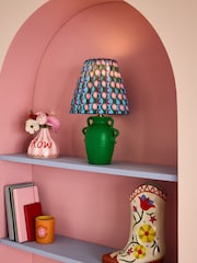 Eleanor Bowmer Green Moon Wave Rechargeable Table Lamp - Image 1 of 6
