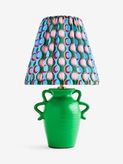 Eleanor Bowmer Green Moon Wave Rechargeable Table Lamp - Image 4 of 6