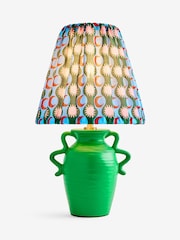 Eleanor Bowmer Green Moon Wave Rechargeable Table Lamp - Image 5 of 6