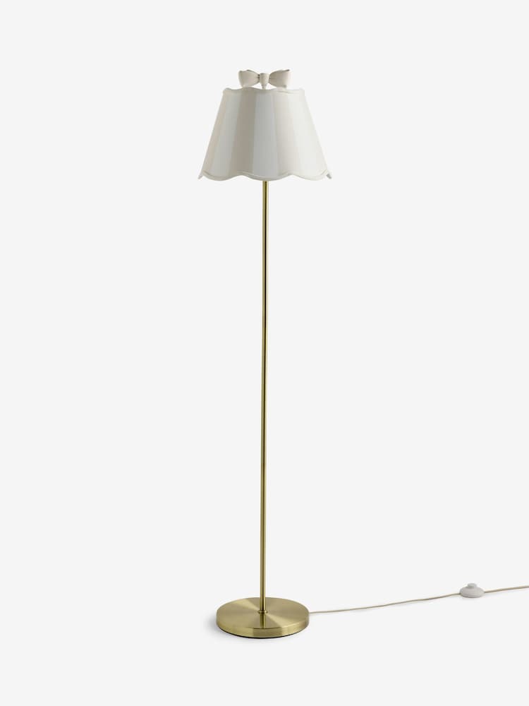 Cath Kidston Cream Canopy Bow Floor Lamp - Image 6 of 6 Cath Kidston Cream Canopy Bow Floor Lamp - Image 6 of 6