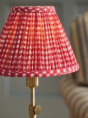 Cath Kidston Red/White Gingham Rechargeable Table Lamp - Image 3 of 4