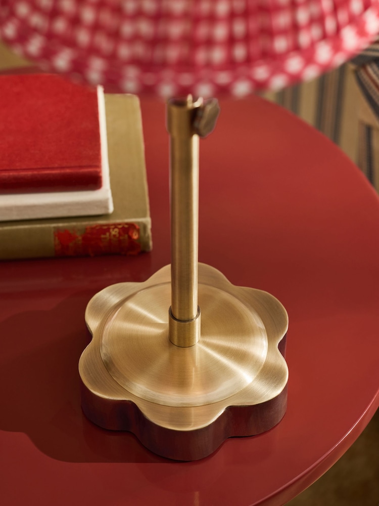 Cath Kidston Red/White Gingham Rechargeable Table Lamp - Image 4 of 4 Cath Kidston Red/White Gingham Rechargeable Table Lamp - Image 4 of 4