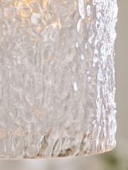 Lipsy Brass Bangle Texture Pendant Ceiling Light - Image 4 of 6
