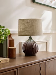 Nina Campbell Purple Fig Table Lamp - Image 2 of 6
