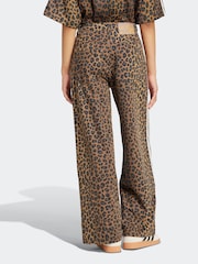 adidas Originals Orange Denim Loose Joggers - Image 2 of 6