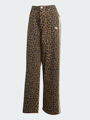 adidas Originals Orange Denim Loose Joggers - Image 6 of 6