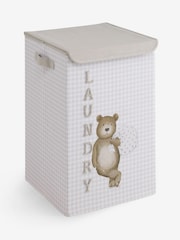 Natural Bertie Bear Laundry Hamper - Image 3 of 3