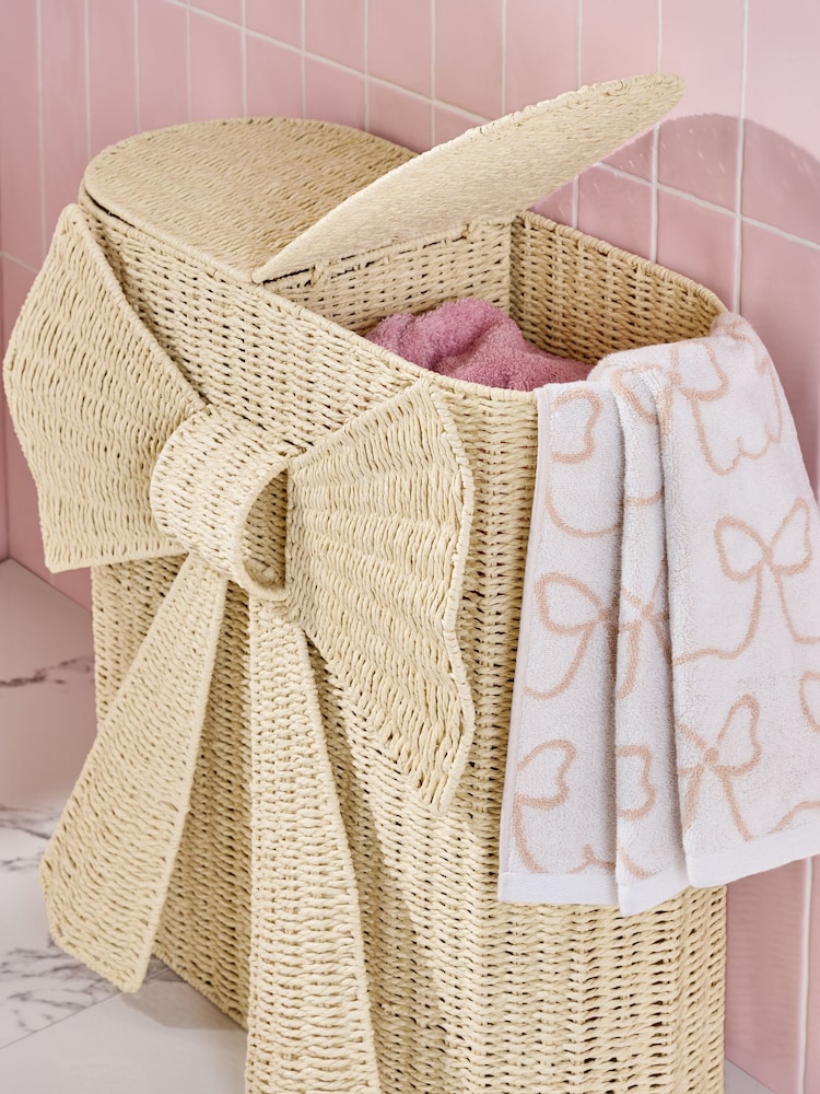 Natural Bow Laundry Sorter - Image 2 of 4