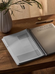 Grey Chunky A4 Undated Daily Planner Notebook - Image 4 of 7