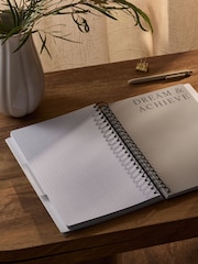 Grey Chunky A4 Undated Daily Planner Notebook - Image 5 of 7