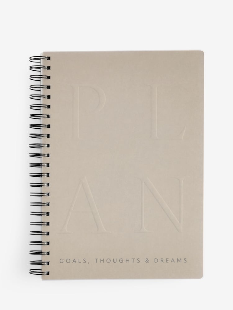 Grey Chunky A4 Undated Daily Planner Notebook - Image 7 of 7