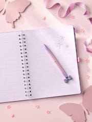 Pink/Purple Pop Icons B5 Lined Notebook and Pen - Image 2 of 5