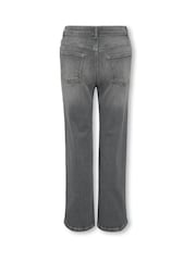 ONLY KIDS Grey Madison Wide Leg Jeans - Image 2 of 3