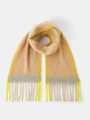 Accessorize Orange Supersoft Contrast Scarf - Image 1 of 1