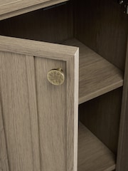 Mid Natural Delamere Storage Console Unit - Image 4 of 4