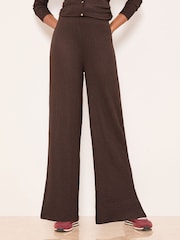 Lipsy Wide Leg Crinkle Trousers - Bild 3 von 4