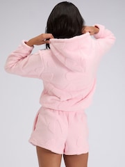 Boux Avenue Pink Fluffy Bow Short Lounge Set - Image 2 of 5