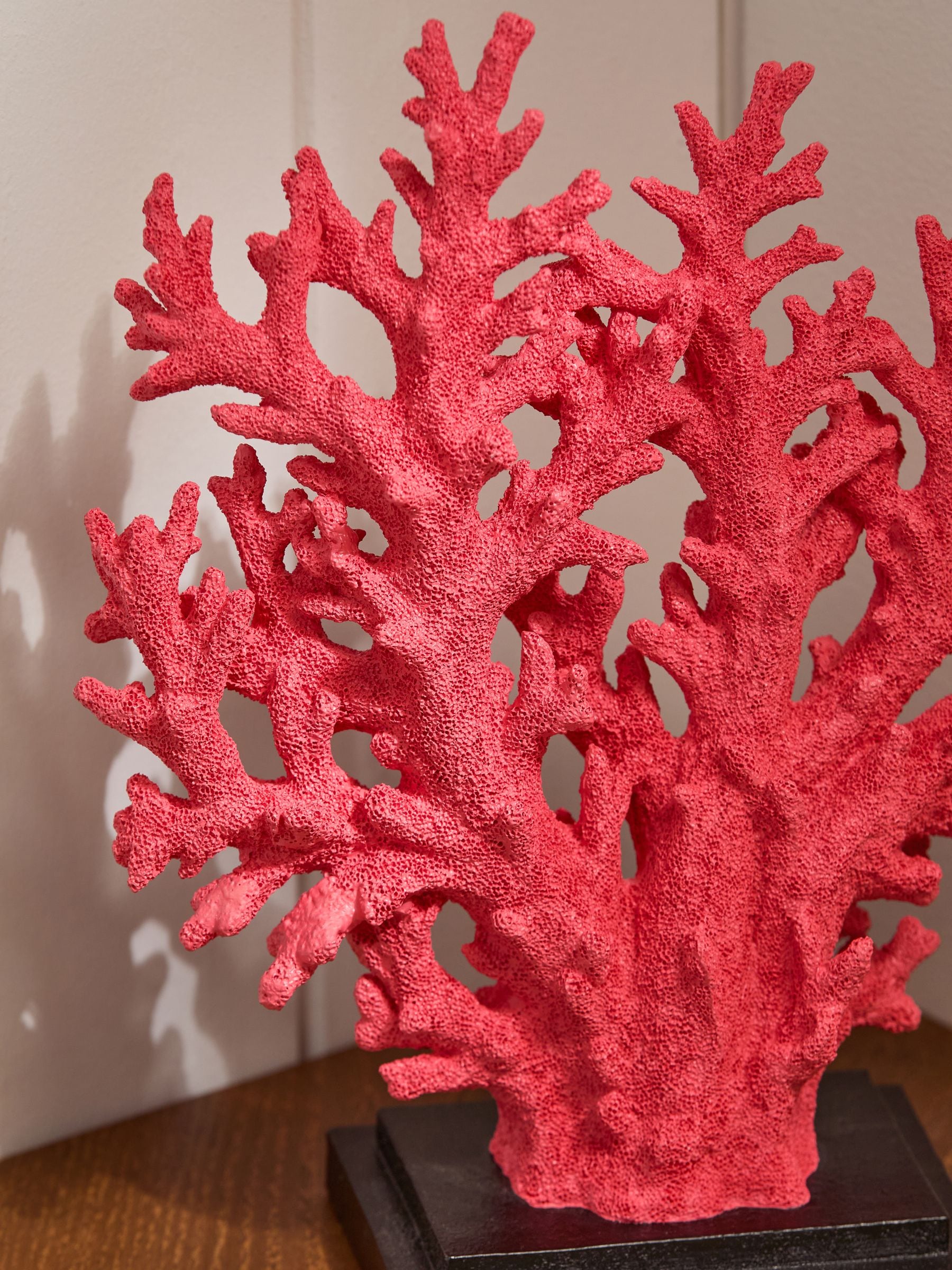 Buy Pink Coral Bathroom Sculpture Ornament from Next USA