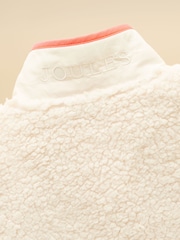 Grädde - Joules flickors Tilly fleece med dragkedja - Bild 6 av 6
