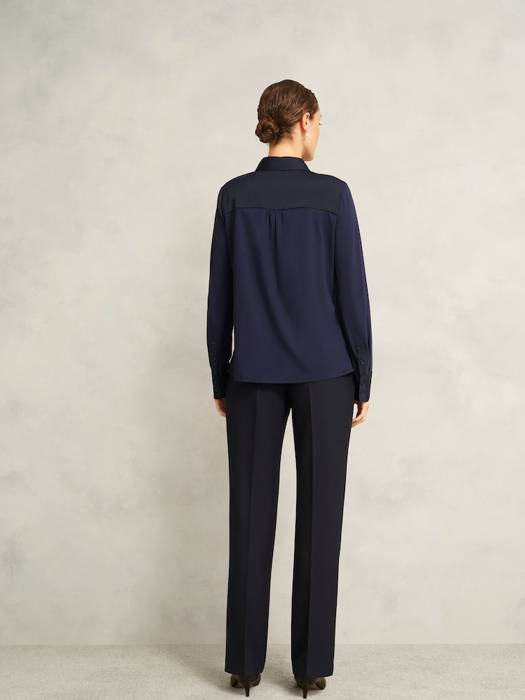 Hobbs Blue Evianna Shirt - Image 2 of 4 Hobbs Blue Evianna Shirt - Image 2 of 4