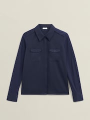 Hobbs Blue Evianna Shirt - Image 4 of 4