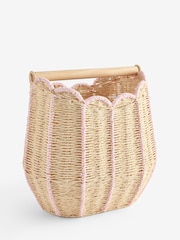 Scallop Weave Toilet Roll Holder and Storage - Imagen 3 de 3