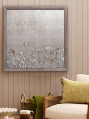 Voyage Maison Greywash Fleure Et Faune Square Antique Mirror - Image 1 of 6