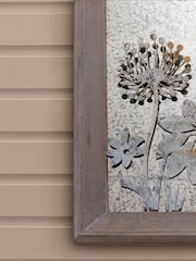 Voyage Maison Greywash Fleure Et Faune Square Antique Mirror - Image 2 of 6