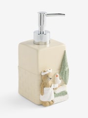 Cream Bertie the Bear Soap Dispenser - Image 1 of 1