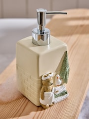 Cream Bertie the Bear Soap Dispenser - Image 2 of 3