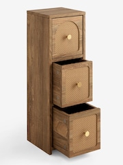 Brown Arches Woven Storage Drawers - Image 2 of 2