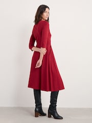 Seasalt Cornwall Red April Dress - Image 2 of 5