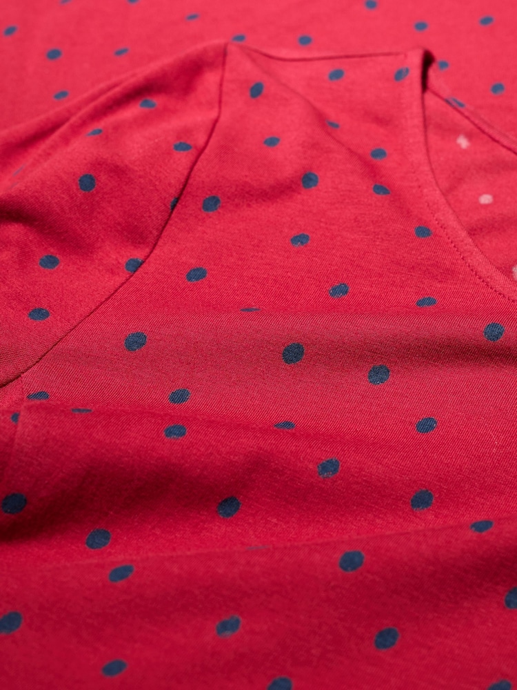 Seasalt Cornwall Red April Dress - Image 5 of 5 Seasalt Cornwall Red April Dress - Image 5 of 5