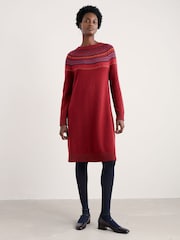 Seasalt Cornwall Red Bird Ring Dress - Image 1 of 5