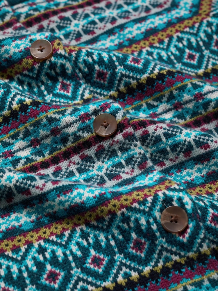 Seasalt Cornwall Green Percella Cove Cardigan - Image 5 of 5 Seasalt Cornwall Green Percella Cove Cardigan - Image 5 of 5